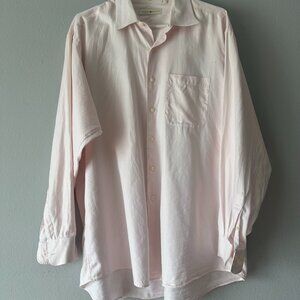 Vintage Joseph Abboud Egyptian Cotton Shirt Hong Kong Pale Pink Men’s 18/36–37